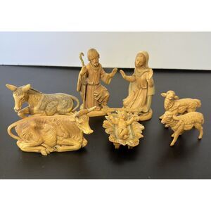 Fontanini Depose Nativity Set 8 Figures 5" Italy Simonetti 1983‎